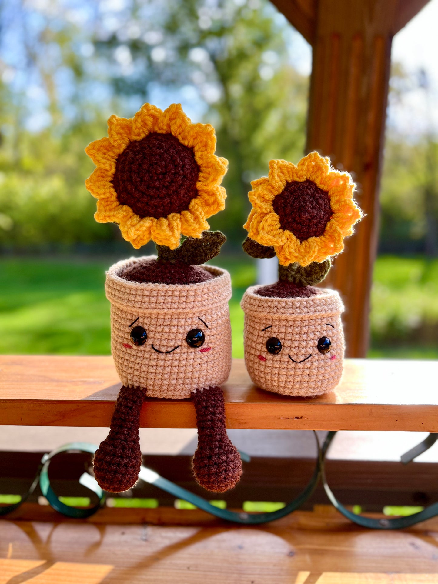 Sunflower Buddy Crochet Pattern Bundle