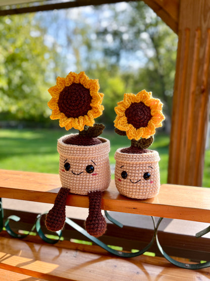 Sunflower Buddy Crochet Pattern Bundle