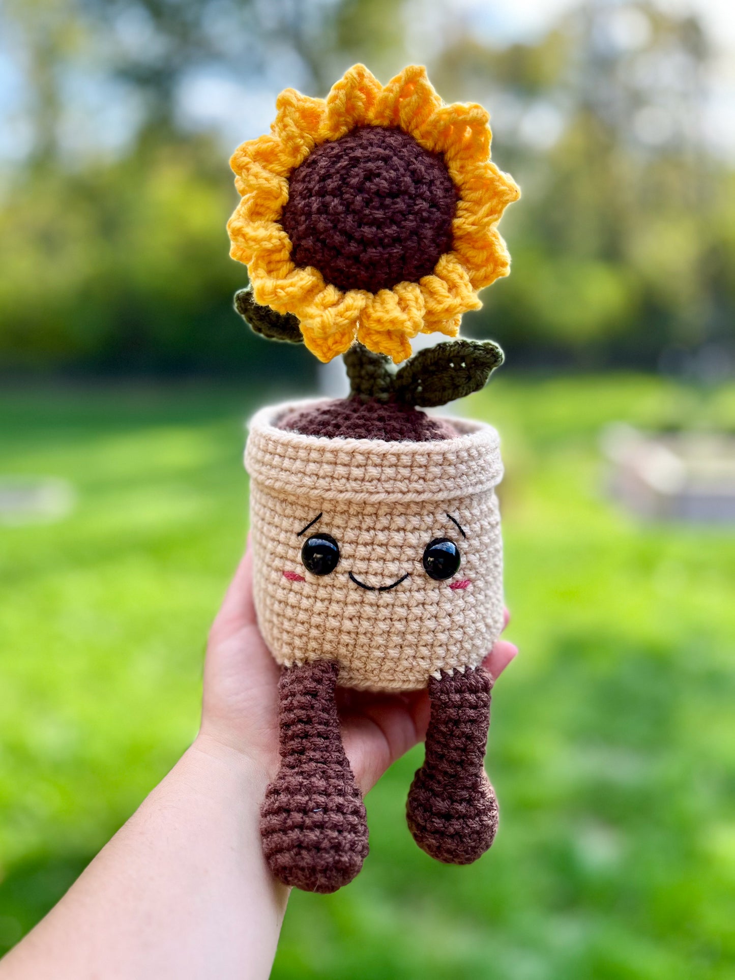 Sunflower Buddy Crochet Pattern