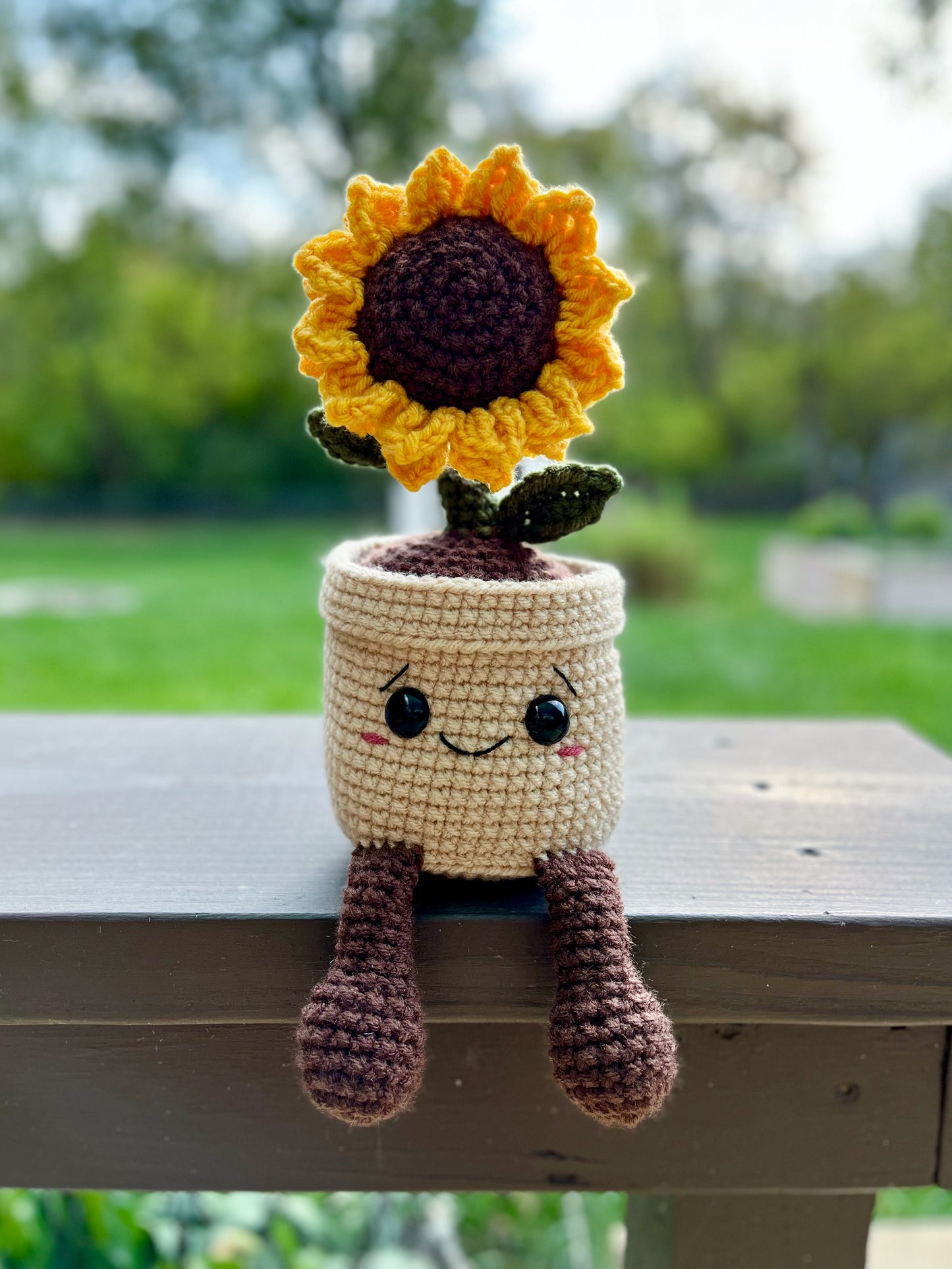 Sunflower Buddy Crochet Pattern