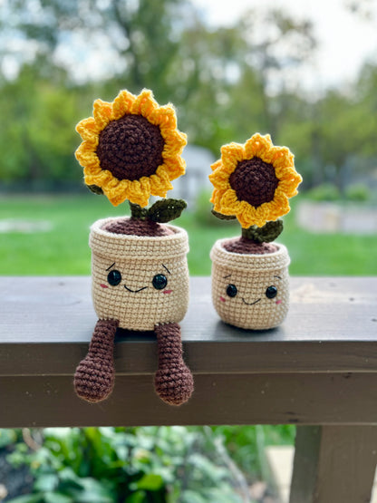 Sunflower Buddy Crochet Pattern Bundle