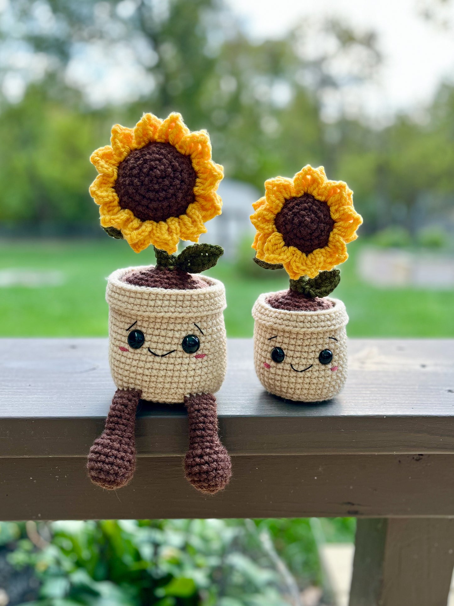 Sunflower Buddy Crochet Pattern Bundle