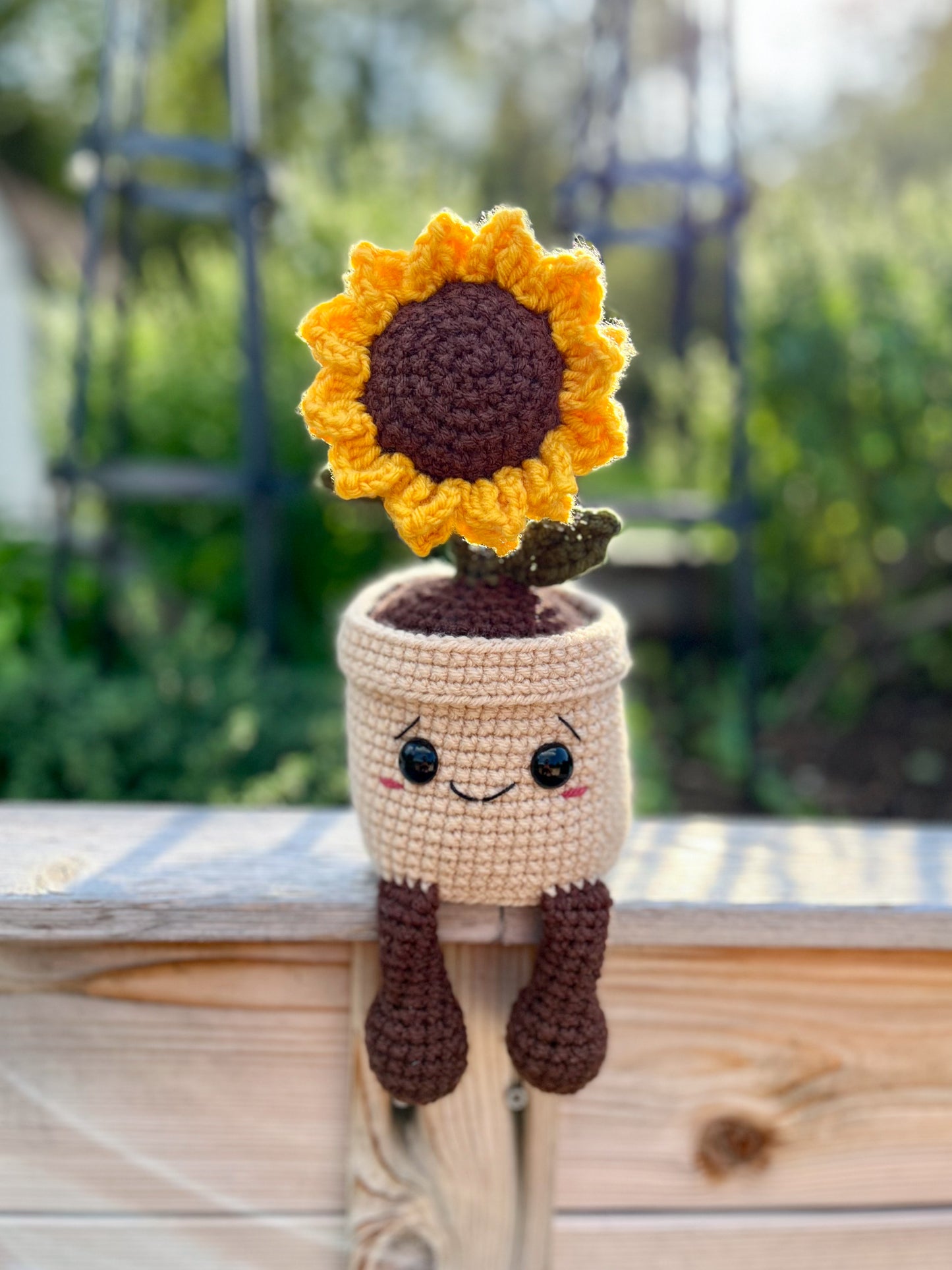 Sunflower Buddy Crochet Pattern