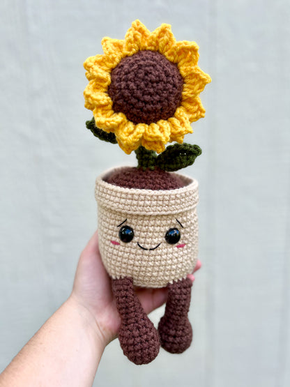 Sunflower Buddy Crochet Pattern