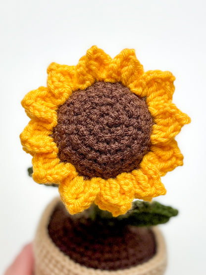 Sunflower Buddy Crochet Pattern