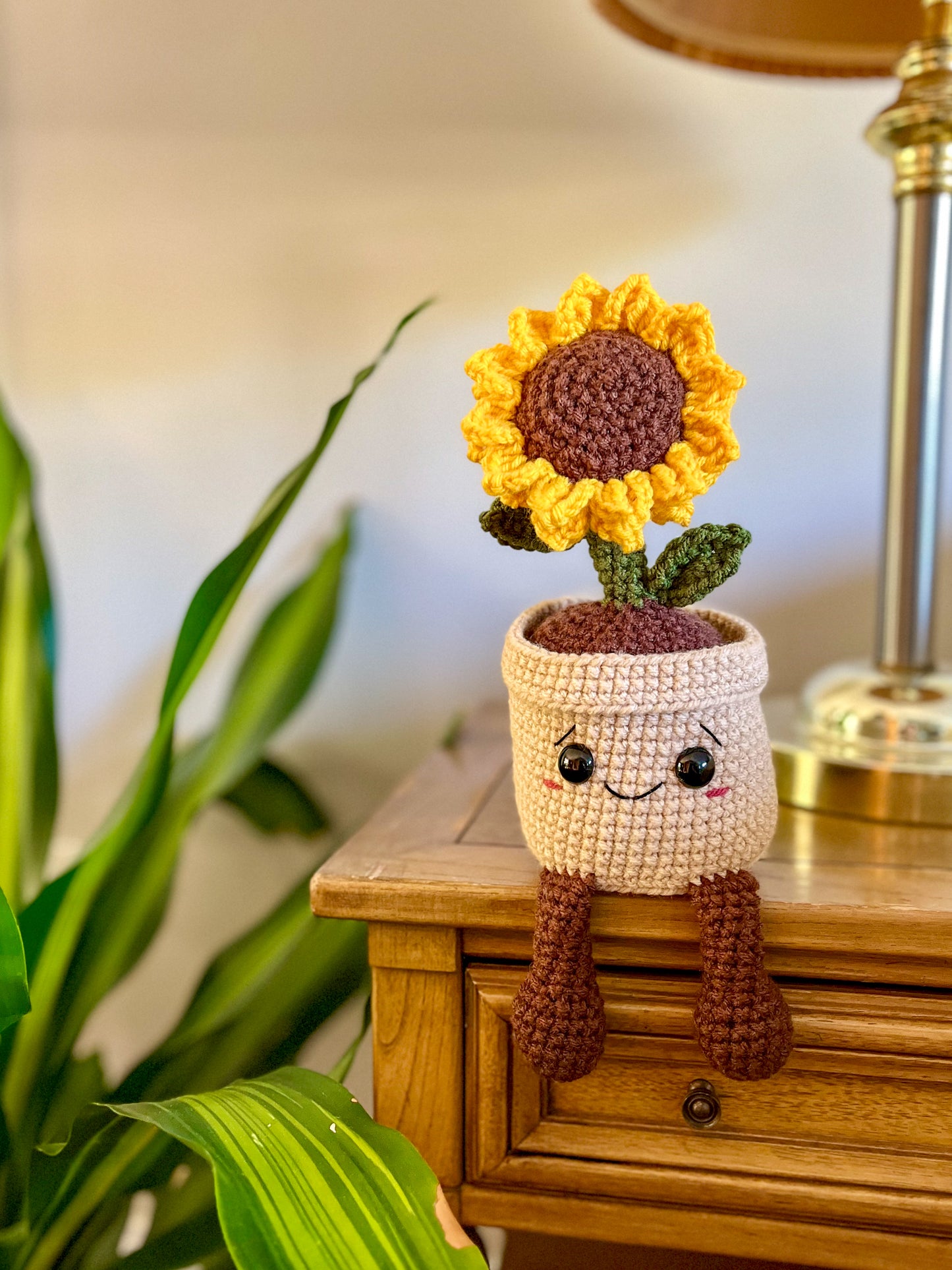 Sunflower Buddy Crochet Pattern