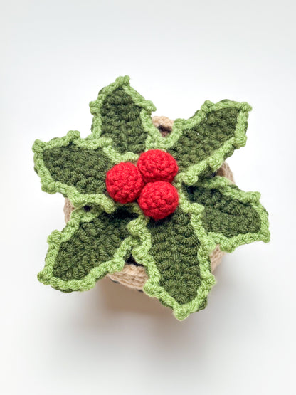 Holiday Plant Buddies Crochet Pattern