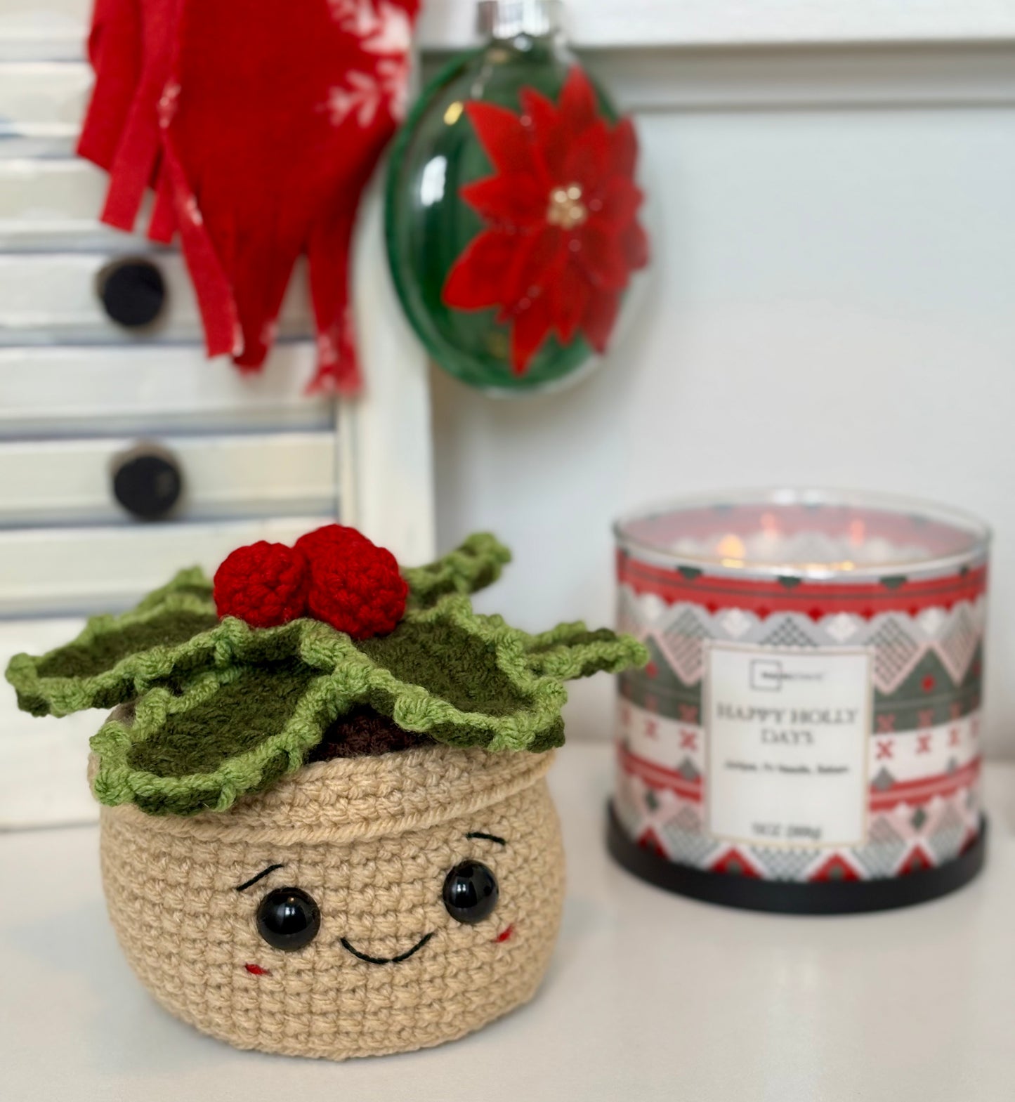 Holiday Plant Buddies Crochet Pattern