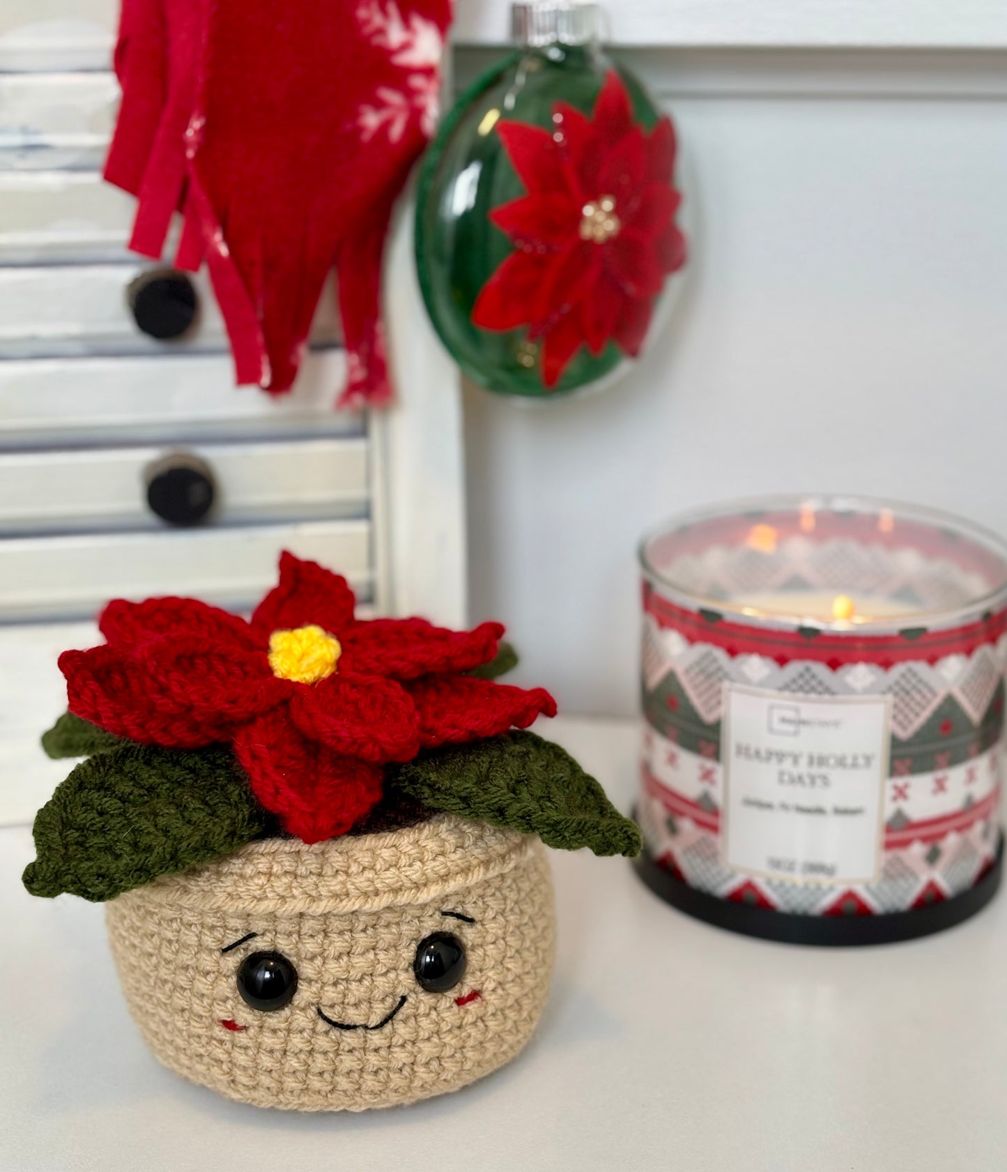 Holiday Plant Buddies Crochet Pattern