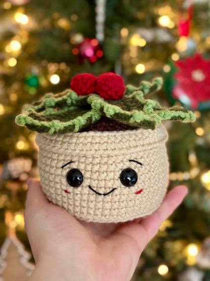 Holiday Plant Buddies Crochet Pattern