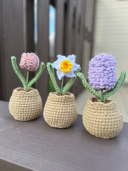 Spring Flowers Collection Crochet Pattern