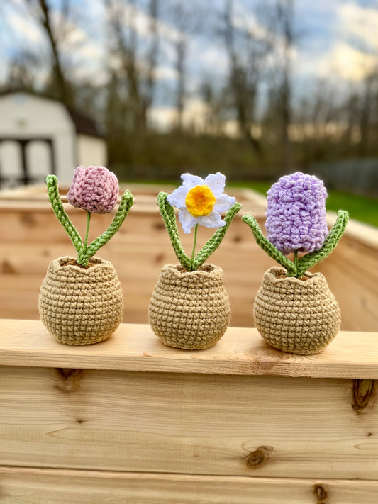 Spring Flowers Collection Crochet Pattern