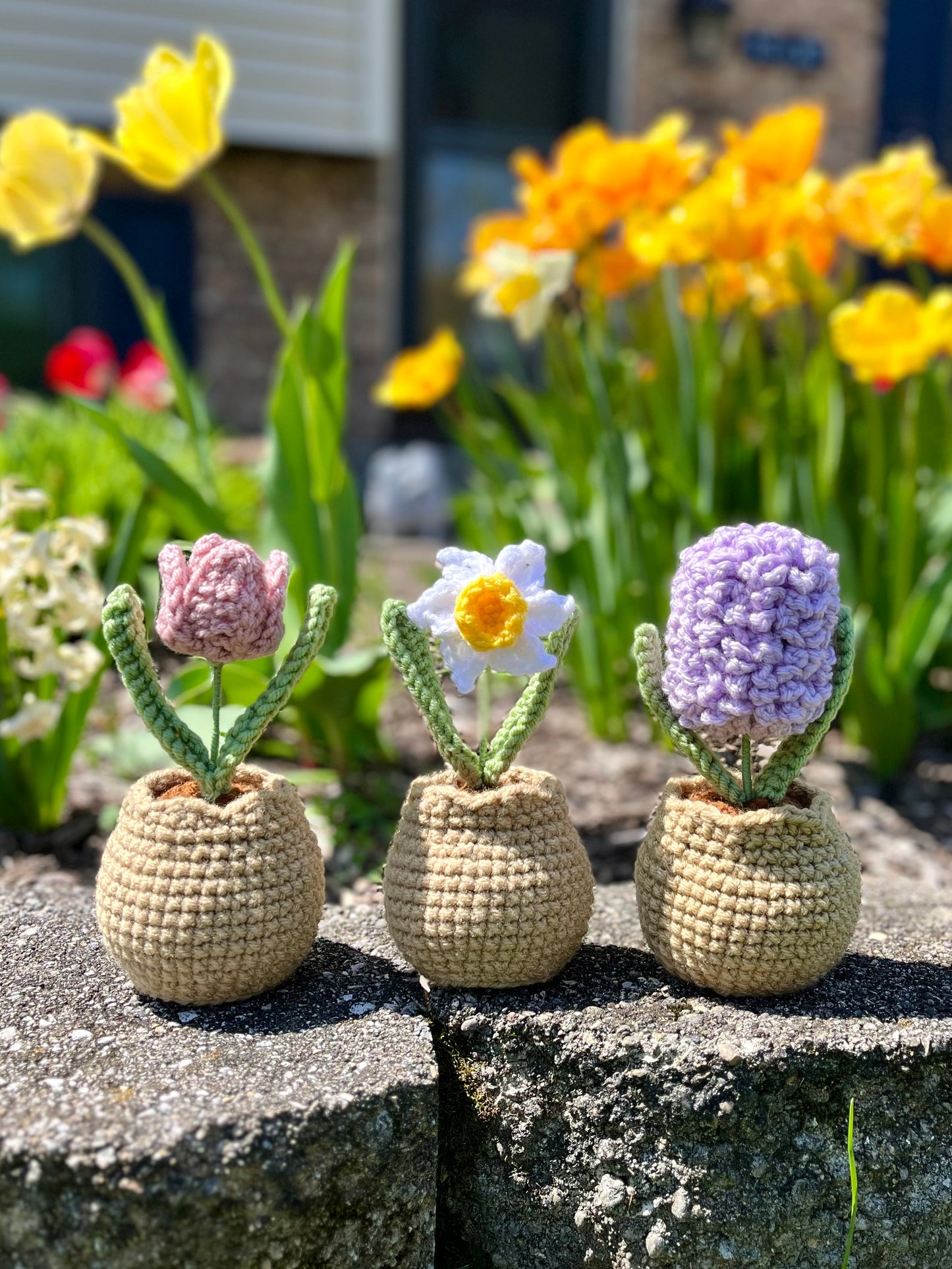 Spring Flowers Collection Crochet Pattern