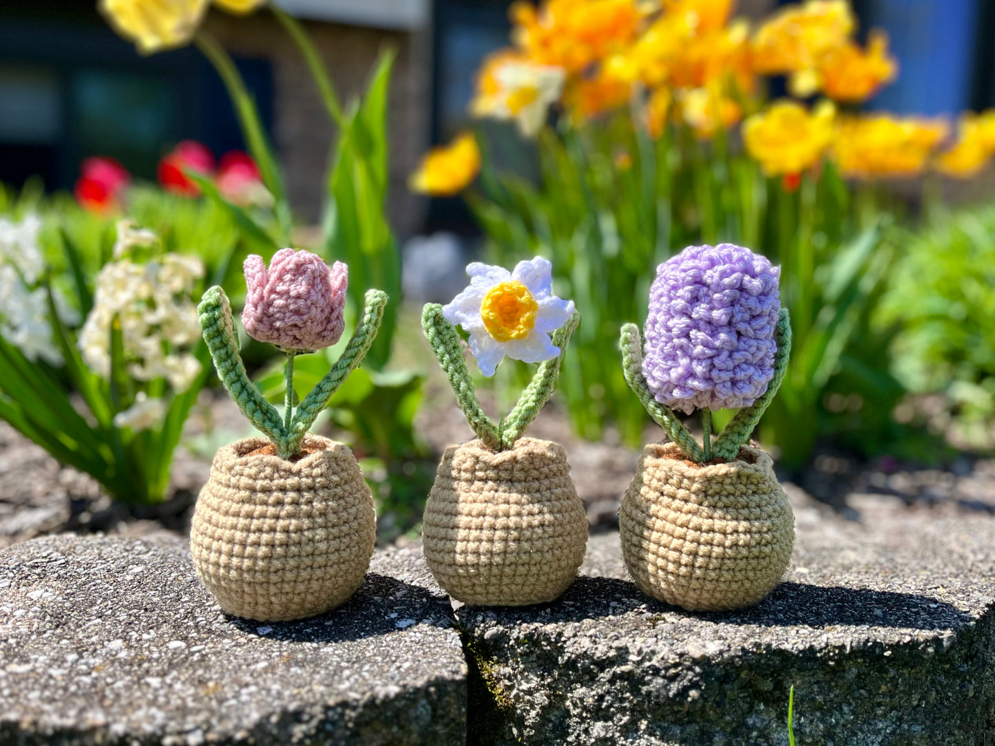 Spring Flowers Collection Crochet Pattern