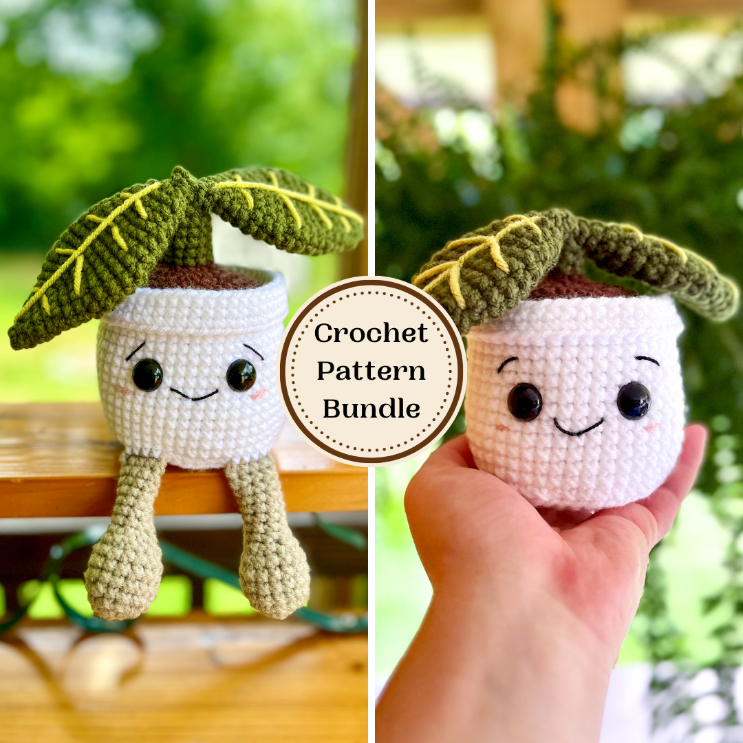 Plant Buddy Crochet Pattern Bundle